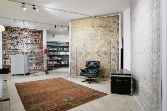 Graffiti Written Rug - By Berber Arts