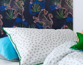 Decorating a small room with prints and patterns