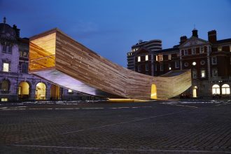 London Design Festival Highlights - "The Smile" at the Chelsea College of Art Rootstein Hopkins Parade Ground