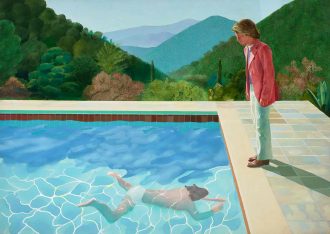 David Hockney London Tate Britain - Going Up Garrowby Hill, 2000. Photograph: © David Hockney/Tate