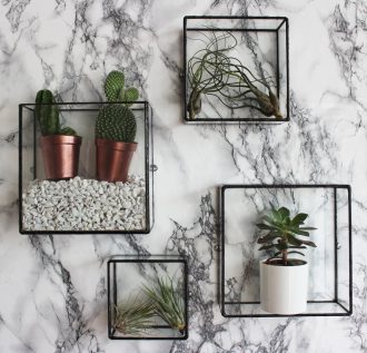 Top 5 Interior Design Trends in 2017 - Image From Etsy.com - Pappus Square Box Wall Mount
