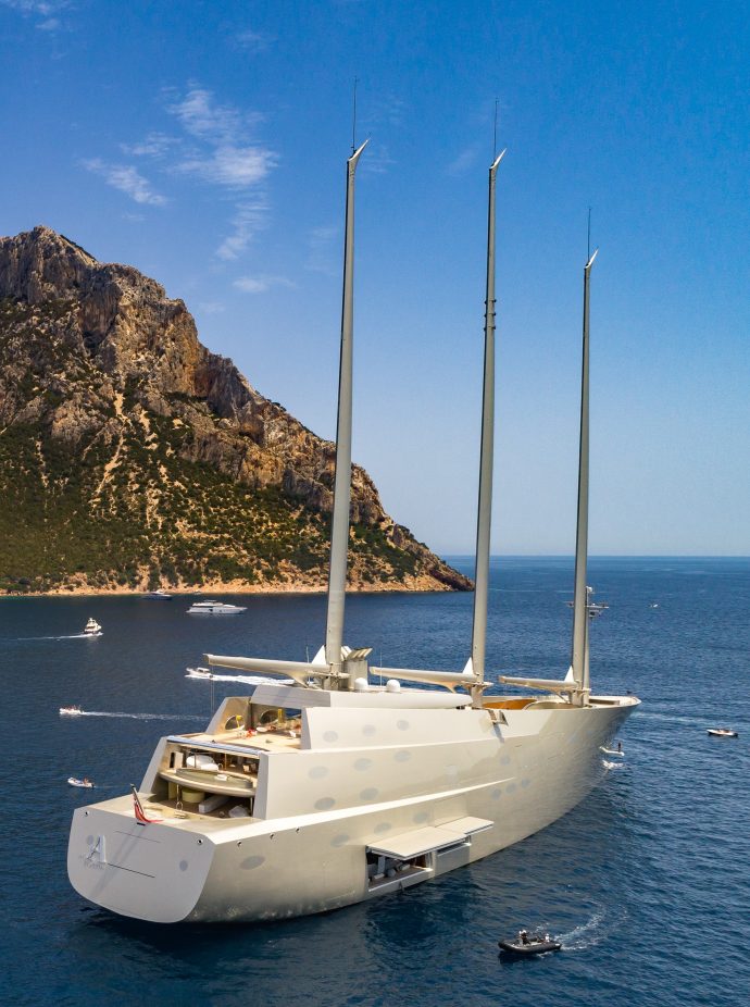 Nobiskrug – Superyacht Design Evolution - Nobiskrug SY A - Image Credit© JBaresic
