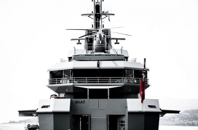 Nobiskrug – Superyacht Design Evolution - SKAT- Image Credit© Guillaume Plisson Via Forbes.com
