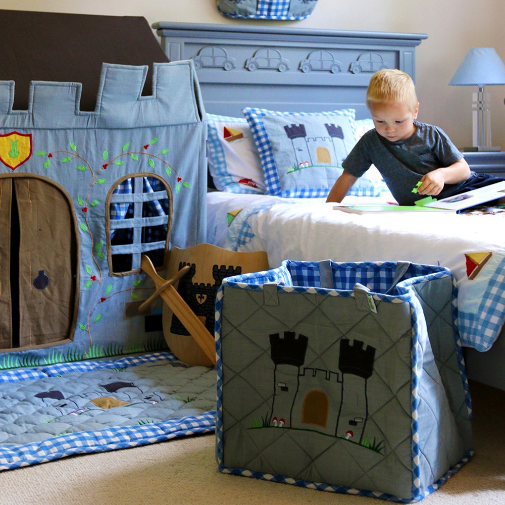 Create A Fairytale-Themed Bedroom For Your Child - Castle Playhouse From Cukooland.com
