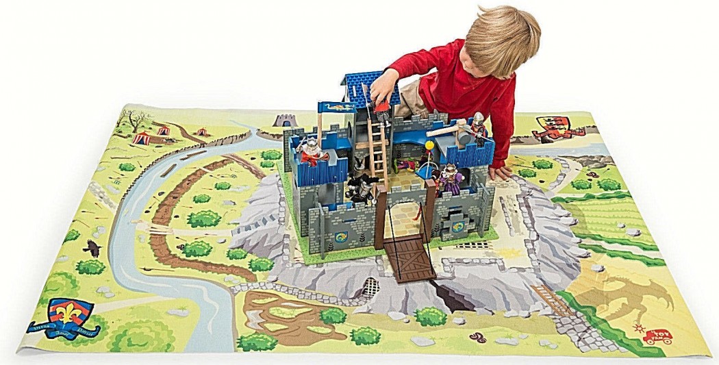 Create A Fairytale-Themed Bedroom For Your Child - Playmat By Le Toy Van - Image Via eBay