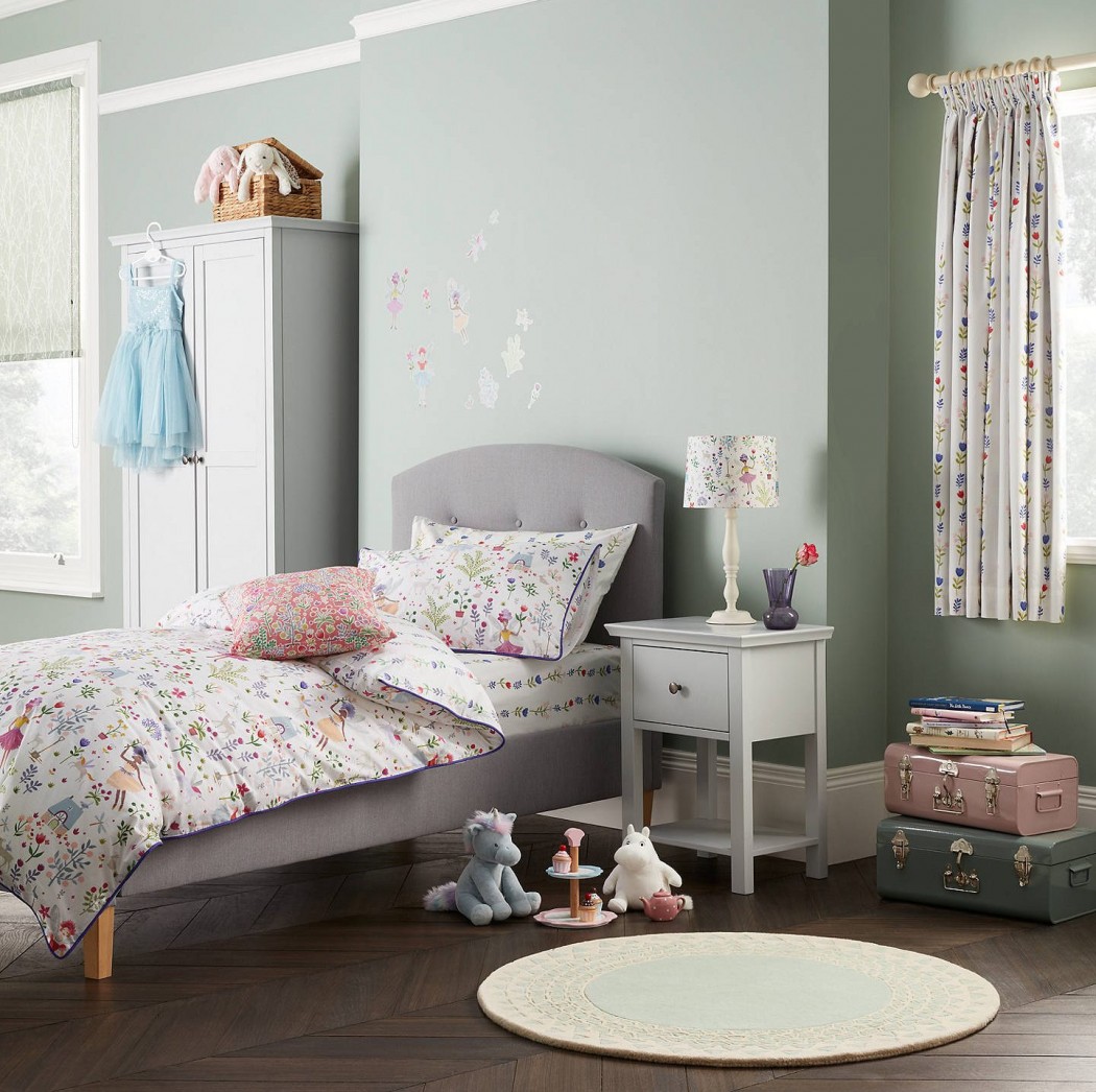 Create A Fairytale-Themed Bedroom For Your Child - Little Home At John Lewis Country Fairies Duvet Cover And Pillowcase Set